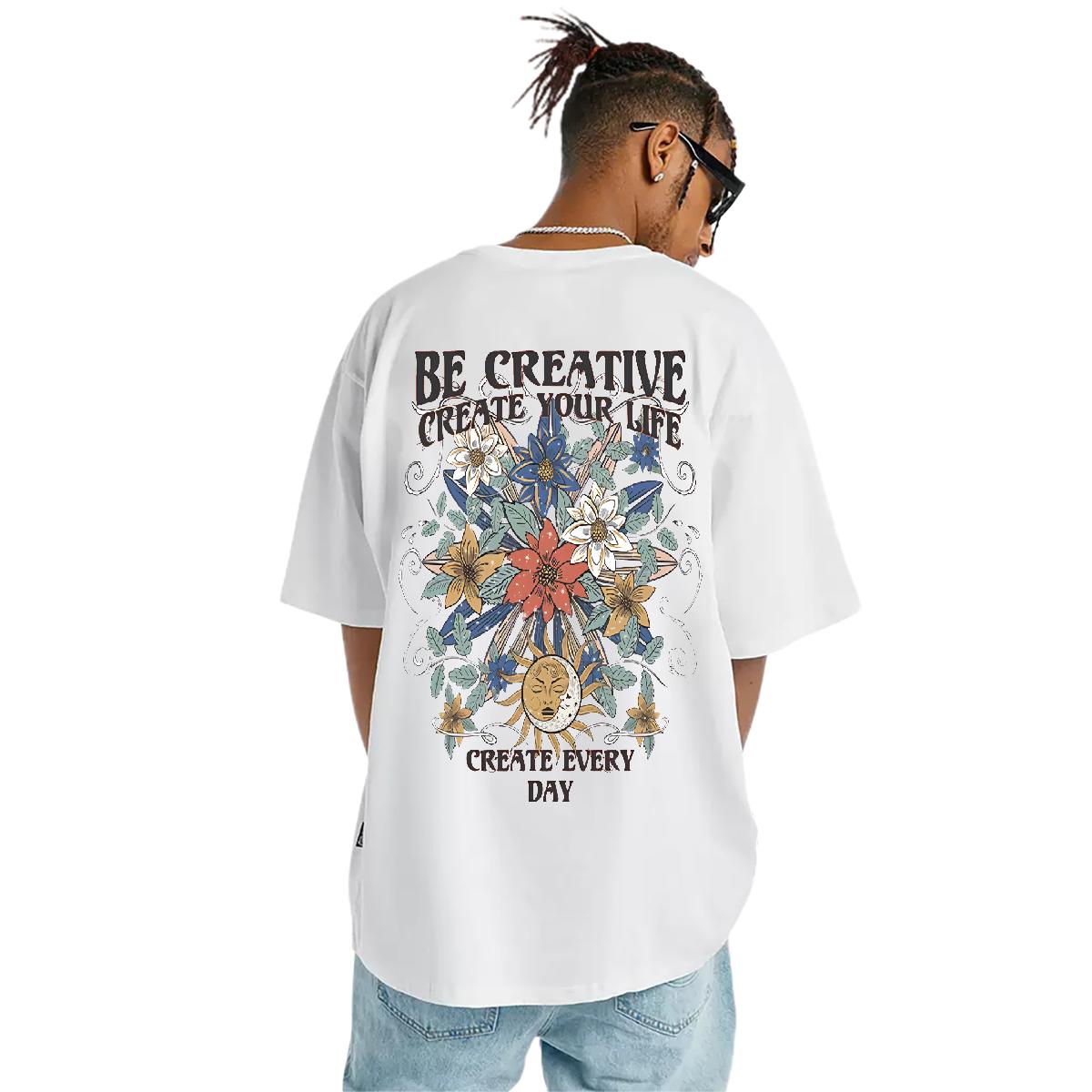 Stylist T Shirt For Man Plus Size Cartoon Tshirts Casual Daily Wear Cotton Breathable Loose Fit Top Tees