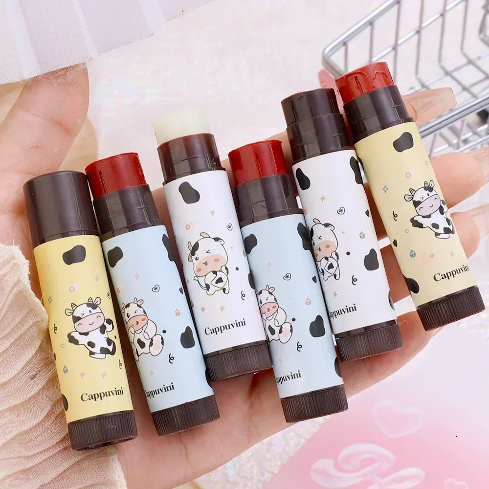 lovely cow lipstick lasting nourishing lipstick reducing lip line aging lipstick 240705