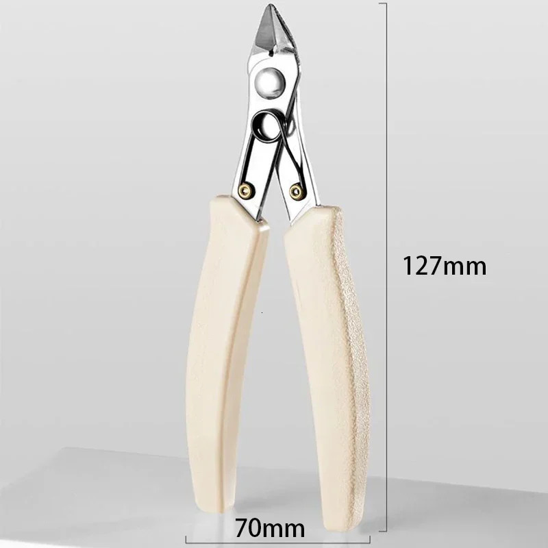 Manual nail clippers for removing rhinestone gemstones 170 soft wire cutting nails unloading pliers chain cutting nails art tool 240705