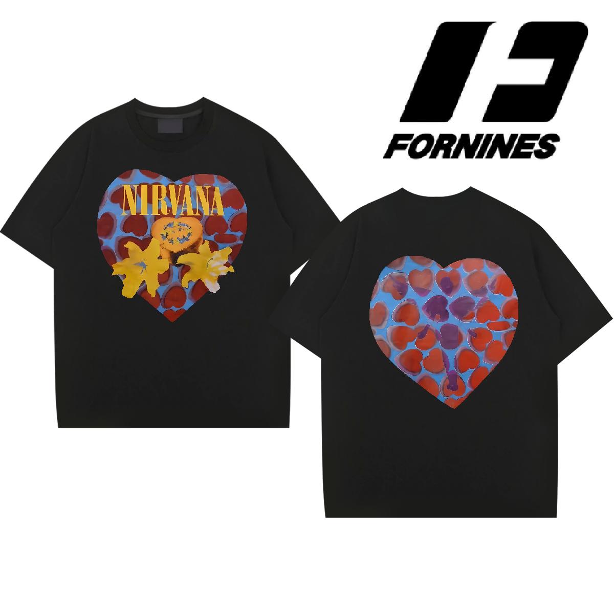 Loose Fit Men Clothes T-Shirt 180g Cotton Street Casual T-Shirts for Men DIY Printed Fashion Casual Tees Shirts