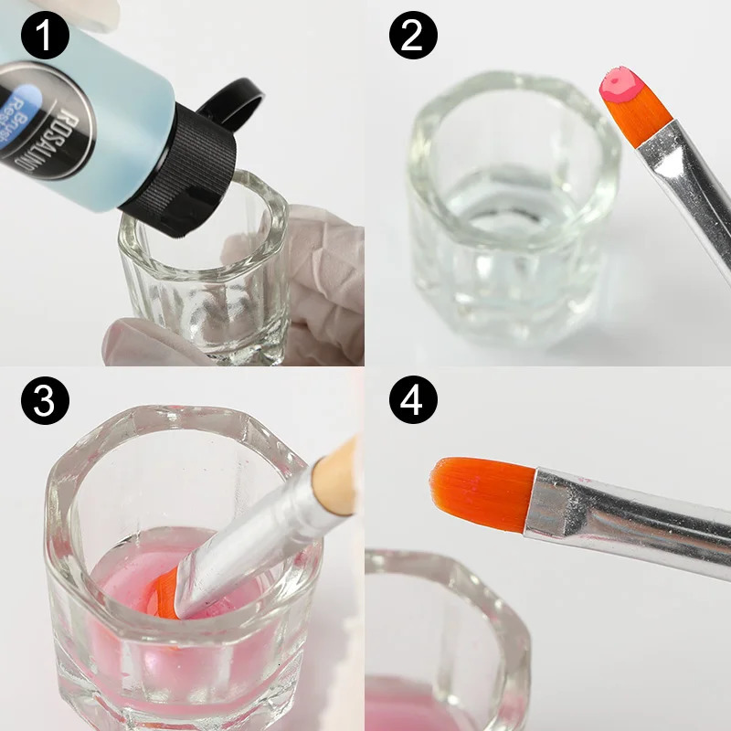 ROSALIND nail r surface cleaner UV gel nail polish adhesive brush agent nail polish r acrylic liquid 240705