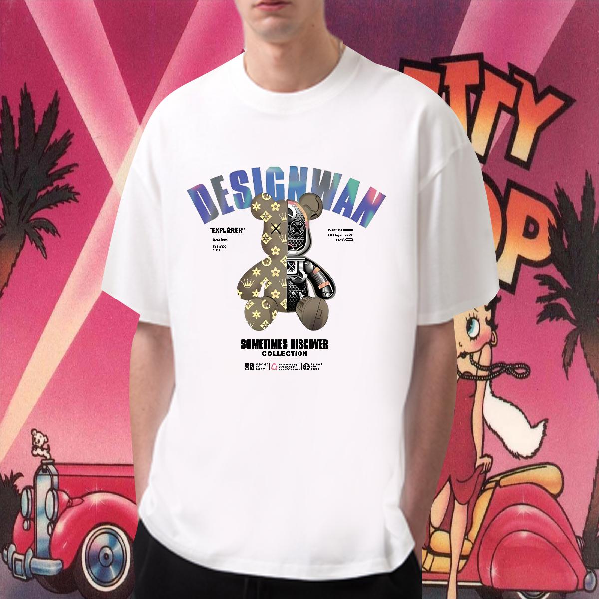 Comfortable Mens T Shirts Sports Casual O-Neck Short Sleeve Cotton Men Tees Classic Casual Custom Printed Tops Tees