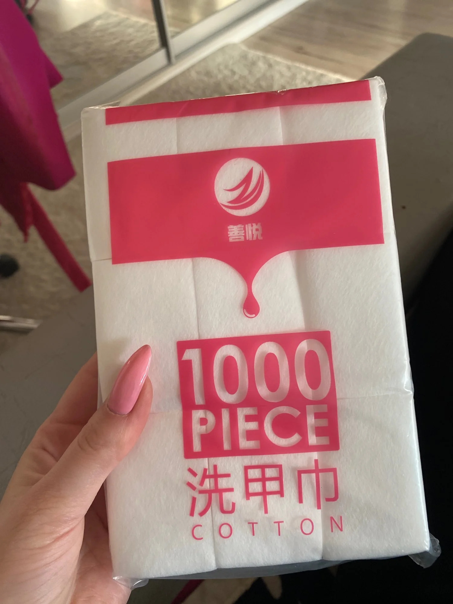 nail towel 100% cotton pad lint free gel nail polish removing cotton pad handle wet towel nail art cleaning tool 240705