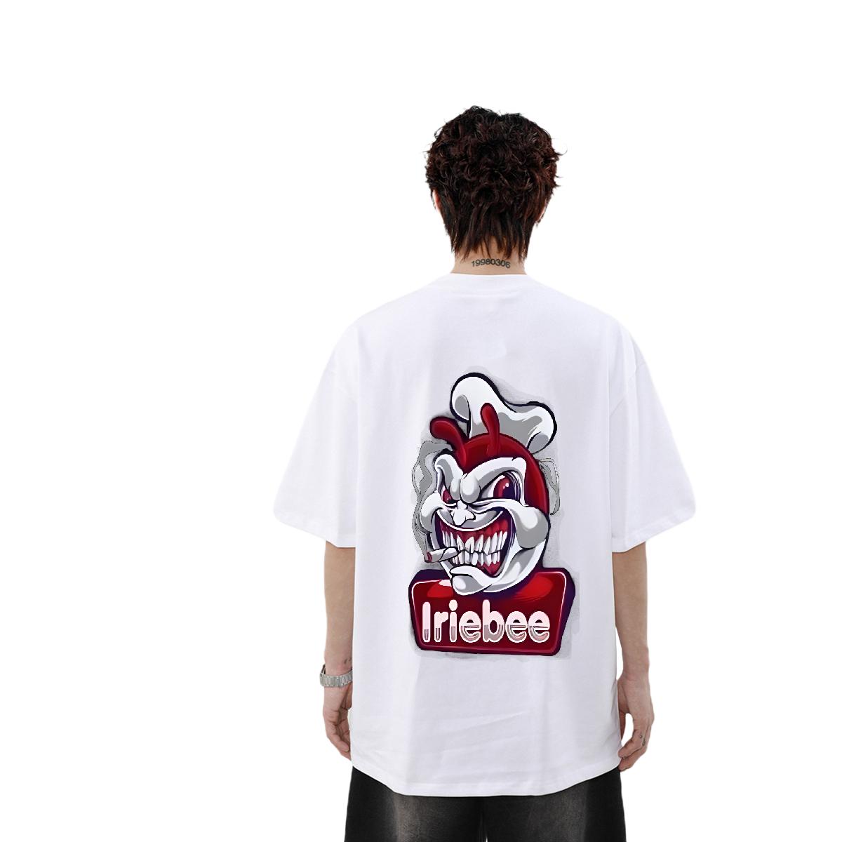 Unisex T Shirt For Man Anime Printing Street O-Neck Short Sleeve Cotton Tshirts 2024 DIY Printed Tops Tees