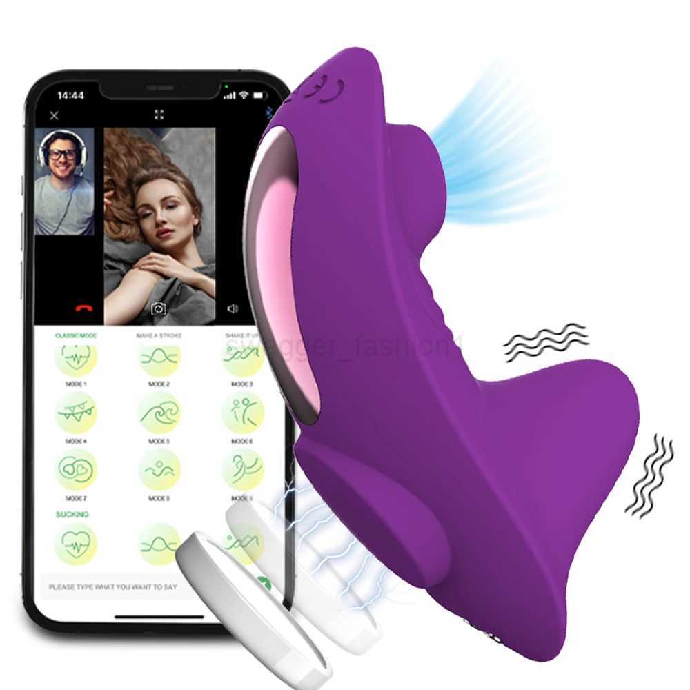 App Vibrator In Panties For Women Bluetooth Remote Control Clitoris Sucker Mini Vibro Clit Stimulator Adult Sucking sexes Toys 18+B240708