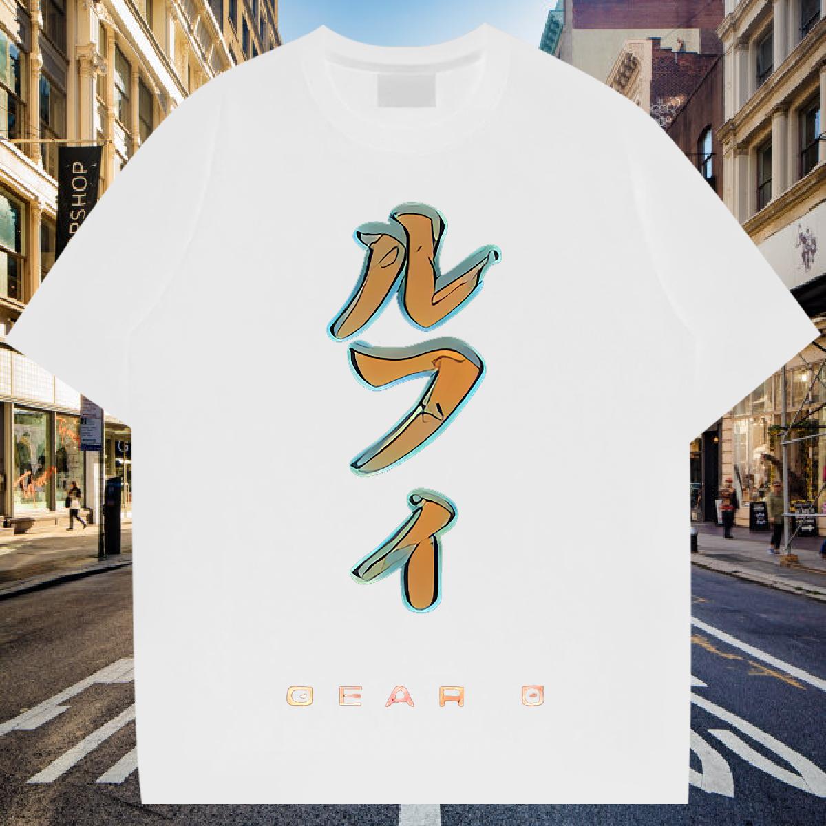 Fashion New T Shirts Men Cartoon Print Men Tees Casual Daily Wear Cotton Breathable Short Sleeve Loose Polos