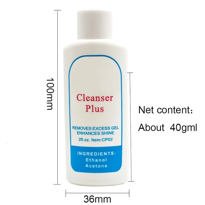 Liquid surface adhesive layer residue UV gel polishing superfine nail removal art acrylic nail cleaning reducer 240705