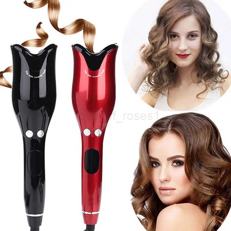 Multi-Automatic Hair Curler Hair Curling Iron LCD Ceramic Rotating Hair Waver Magic Curling Wand Irons Hair Styling ToolsZ240709