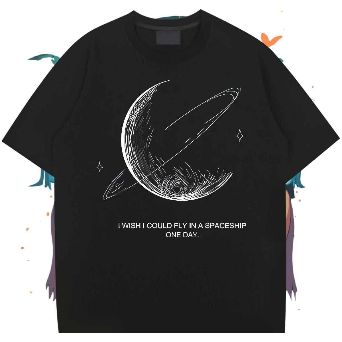 DIY T-Shirts for Men Plus Size Cartoon Couples T Shirts Summer Casual Breathable Crew Neck Cotton Unisex Tops