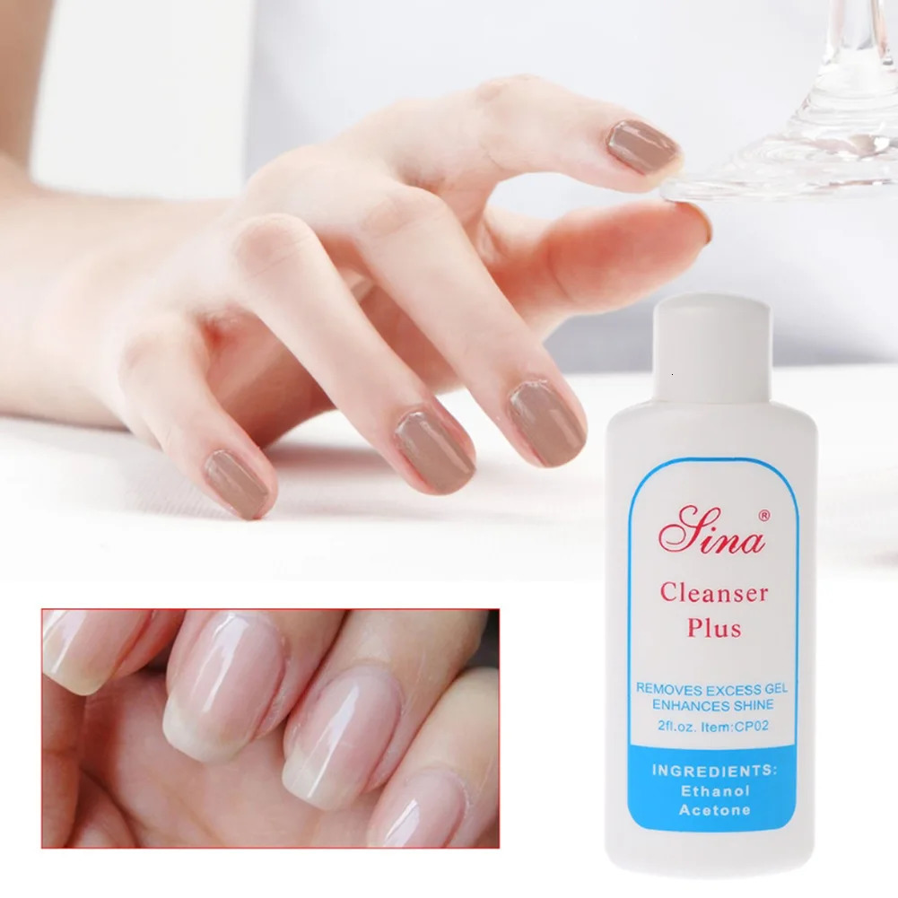 Liquid surface adhesive layer residue UV gel polishing superfine nail removal art acrylic nail cleaning reducer 240705