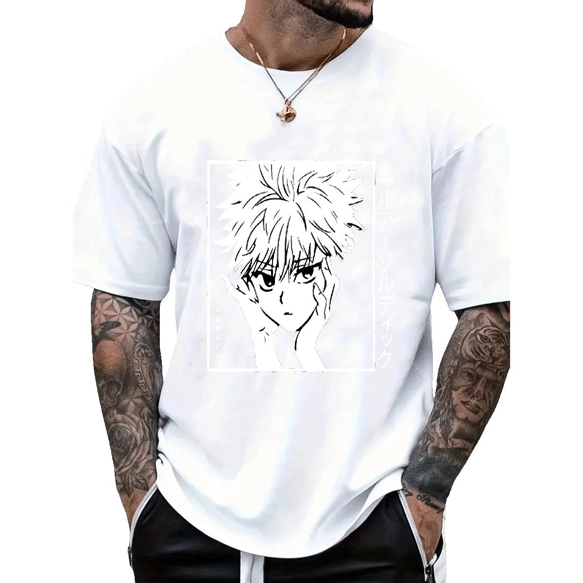 Classic T-Shirts for Men Hip Hop Street O-Neck Short Sleeve Cotton Men Tees Designer Fashion DIY Printed Clothings