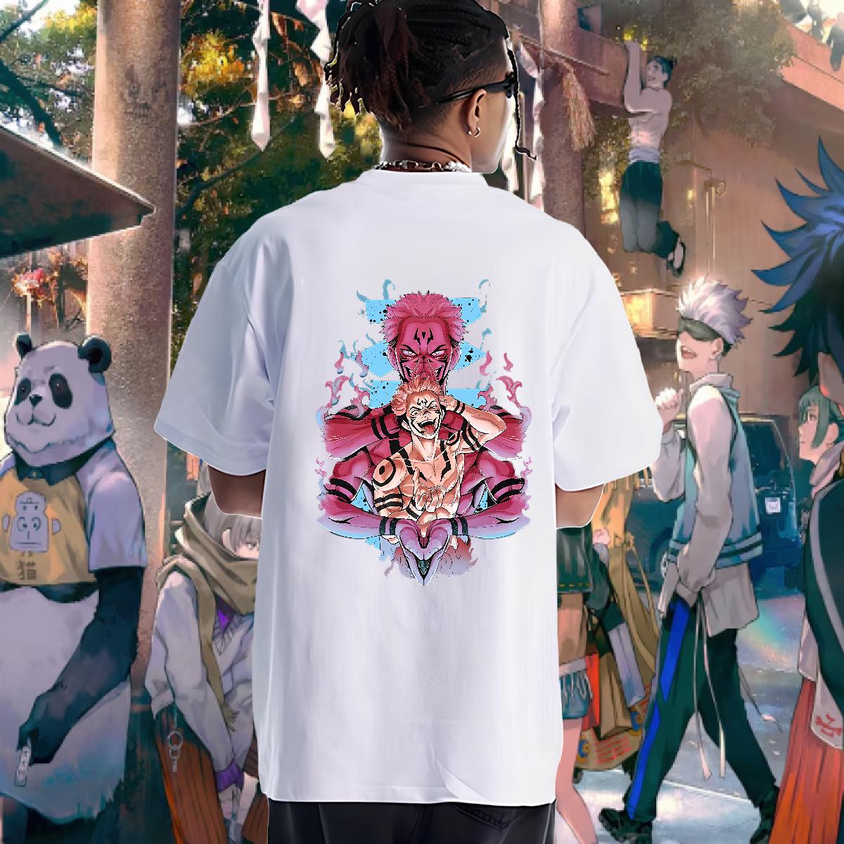 Cool Design Men T Shirts Street wear Hip Hop Crew Neck Cotton Breathable Men Clothes T-Shirt Customized Cartoon Printing S-3XL Tops