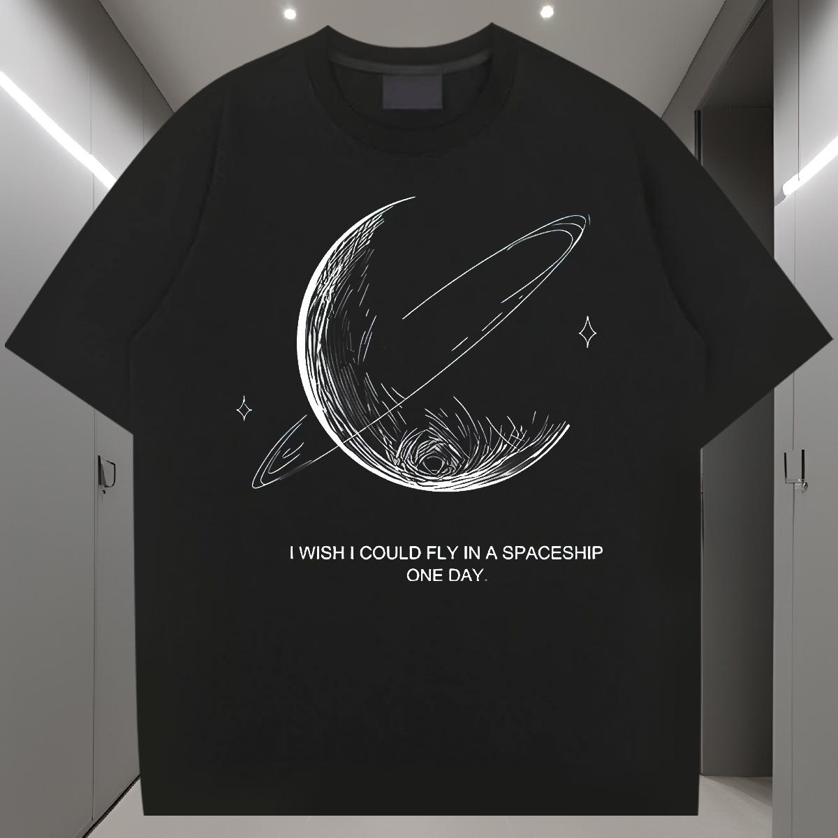 Factory Direct T Shirt For Man DIY Printed Tshirt for Man Woman Hip Hop Street 180g Cotton Brand Tshirts