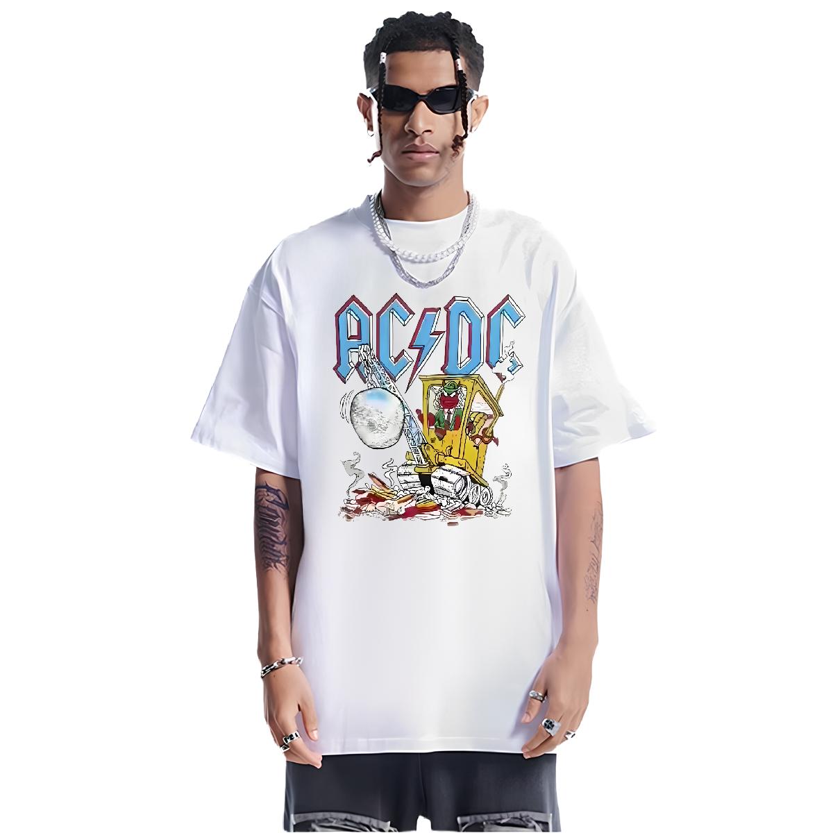 Classic Casual T shirt Plus Size Custom Men Tshirts Street wear Hip Hop 180g Cotton Popular Tees