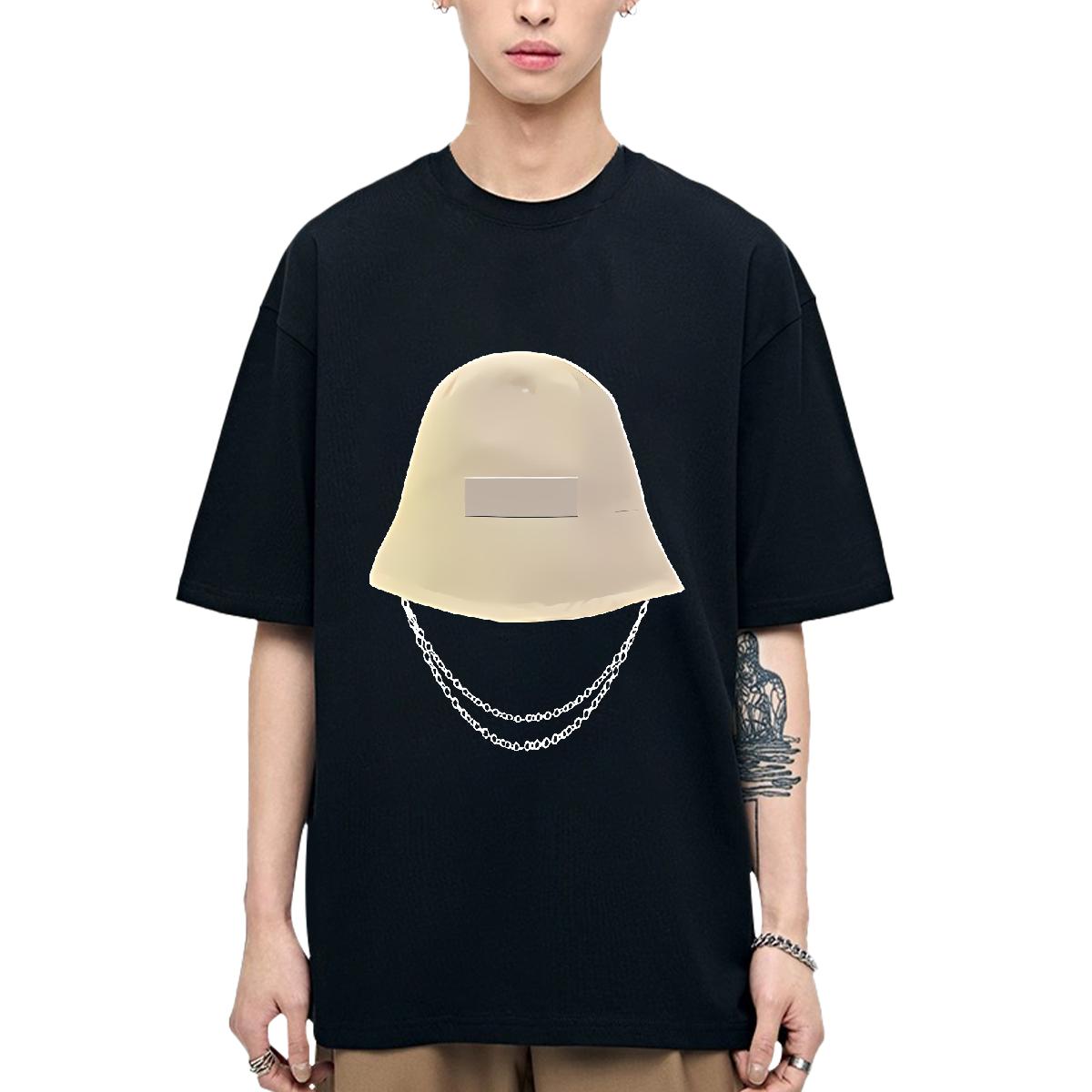 New Arrival T-Shirts for Men Oversized Men Clothes T-Shirt Street Breathable Short Sleeve Popular Tee Shirt