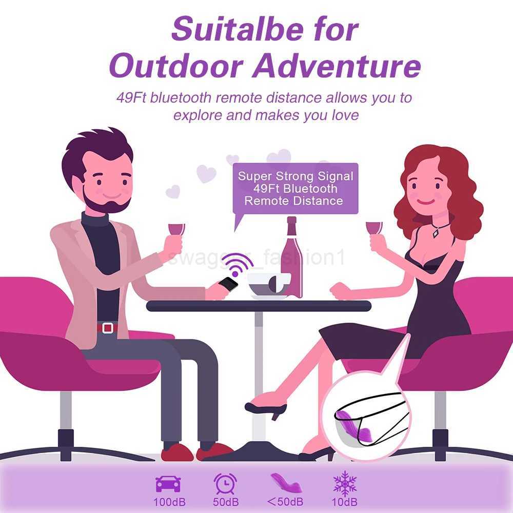 Wearable Vibrator for Women Clit Stimulator Wireless Bluetooth APP Control Magnetic Wear Vibrating Female Masturbator sexes ToysB240708