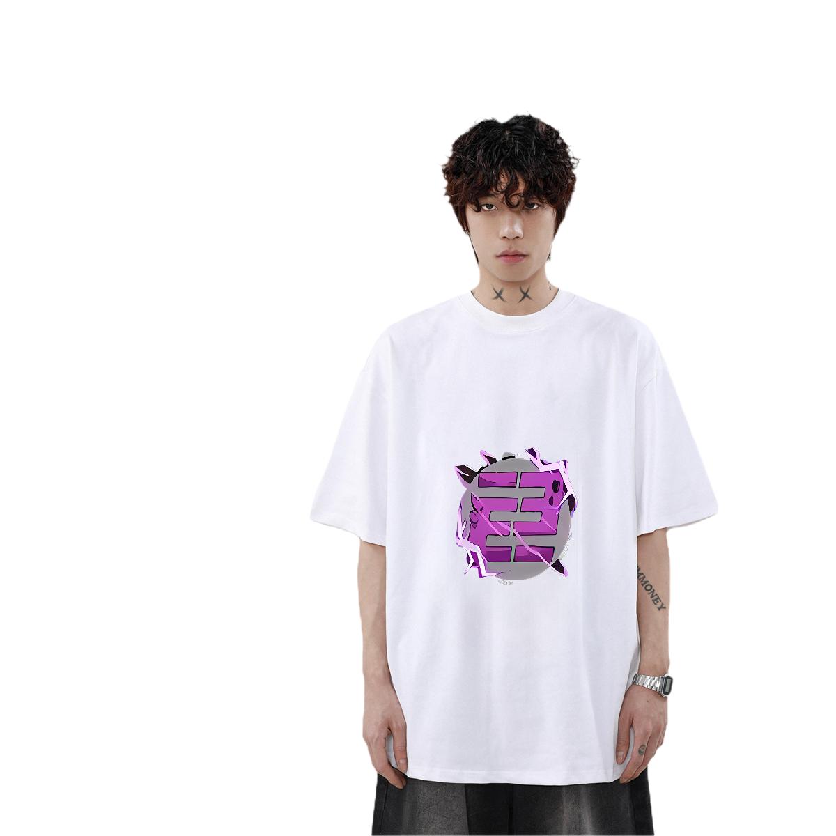 New Designer T-Shirts for Men Cartoon Printing S-3XL Couples T Shirts Street wear Hip Hop Crew Neck Cotton Breathable Classic Tshirts