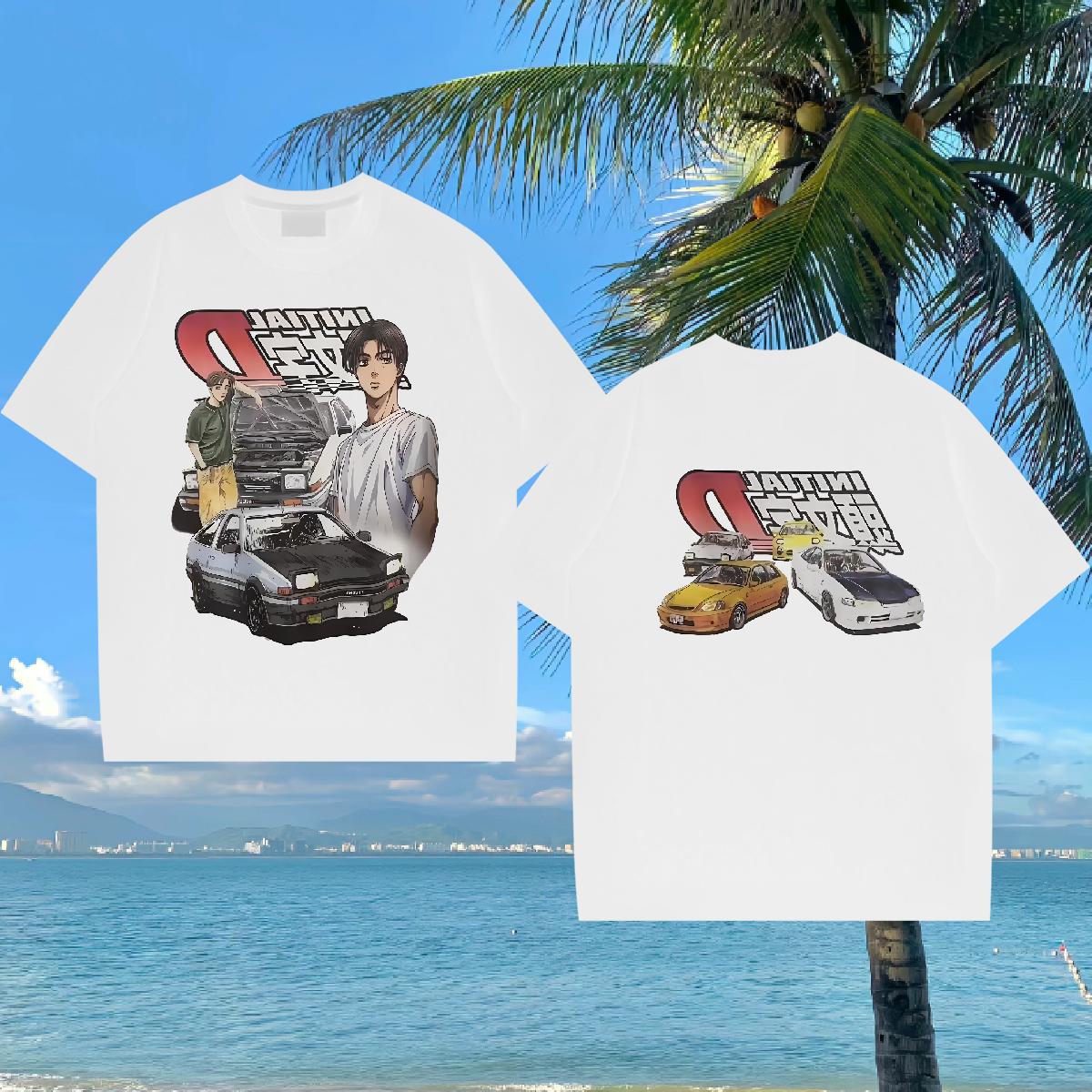 Stylist T shirt DIY Printed Men Tees Sports Casual Breathable Crew Neck Loose Tops Shirt