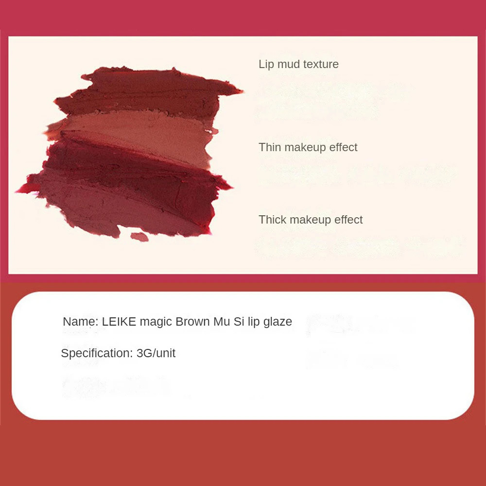 Deep red velvet matte lipstick waterproof durable matte lipstick adhesive free cup makeup lip gloss cosmetics 240705
