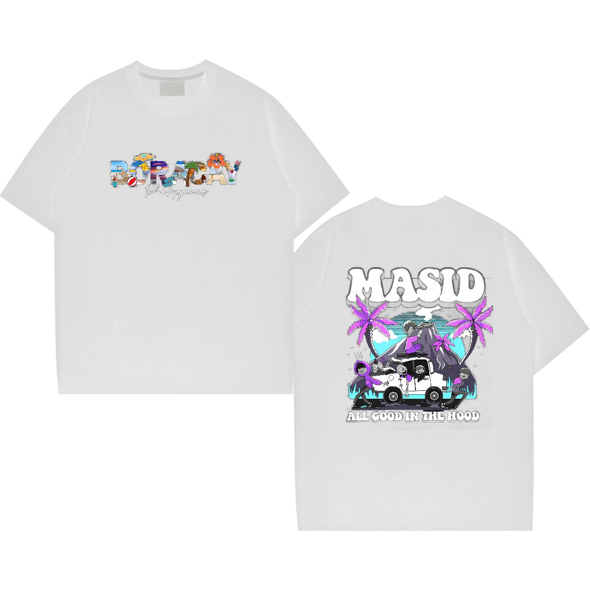 Brand T Shirt For Man Floral Print Tshirts Street Casual Breathable Short Sleeve Popular Clothings