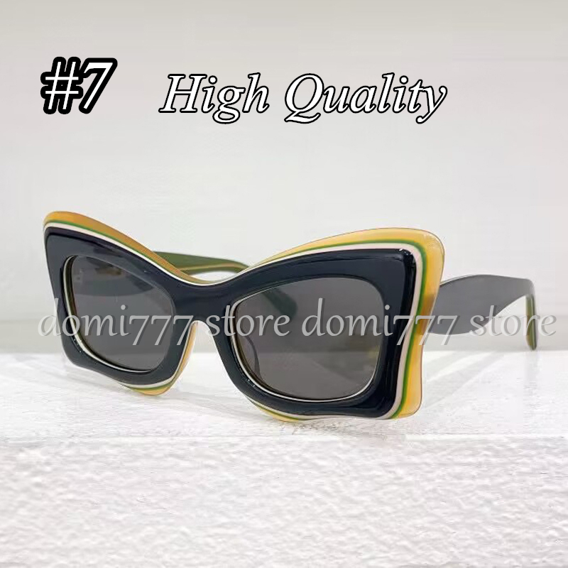 Fashion Brand Women's Color Blocking Frame Sunglasses with Metal Letters Logo Gift Sunglasses for Women