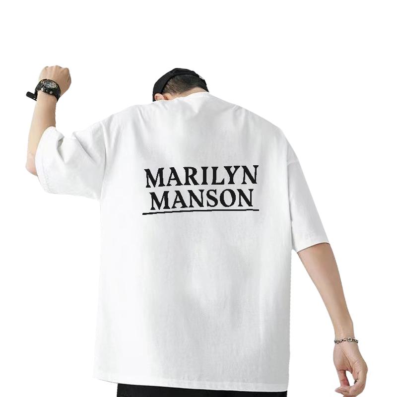 Factory Direct T-Shirts for Men DIY Logo Men Tees High Street Hip Hop Breathable Short Sleeve High Quality Wear