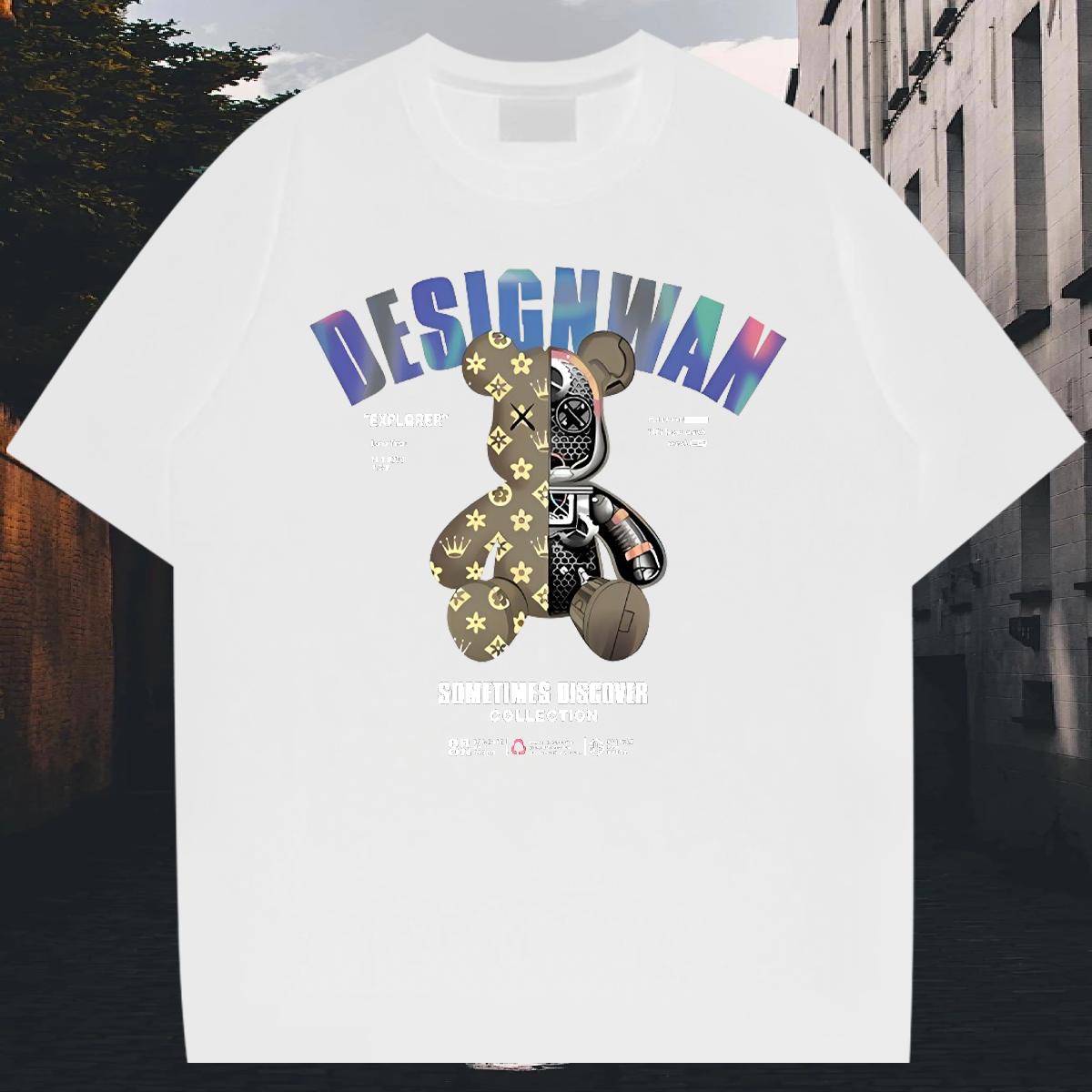 Brand T shirt Street Wear Cotton Breathable Soft Tshirt for Man Woman Customized Oversized Tees Shirts