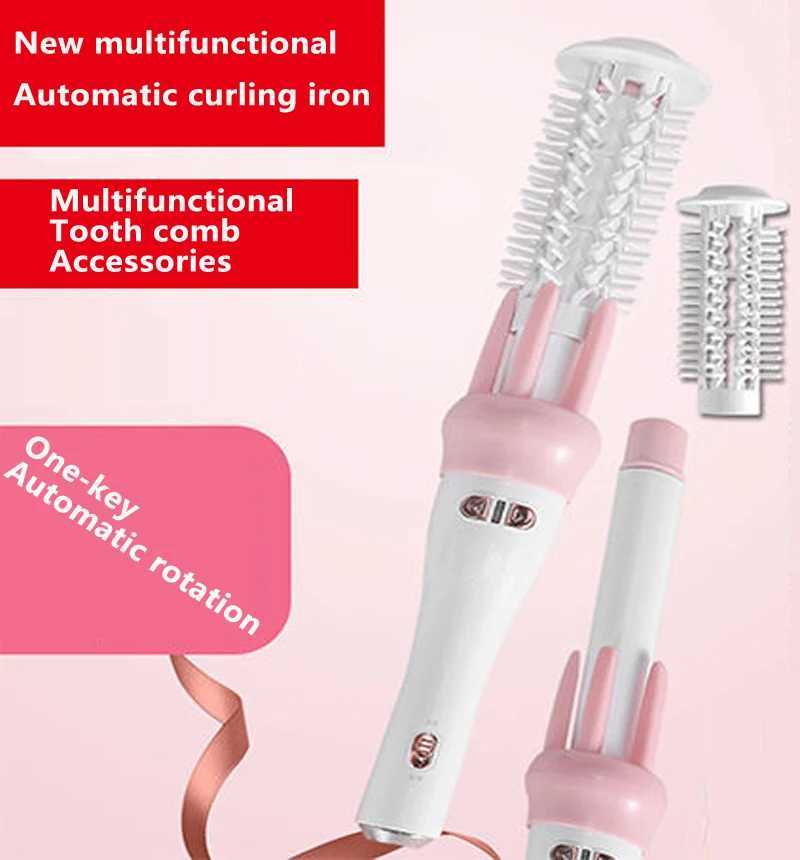 New Arrival Curler and straightener 2-in-1 spiral wave curling iron professional straightener fashionable styling tool new Z241022