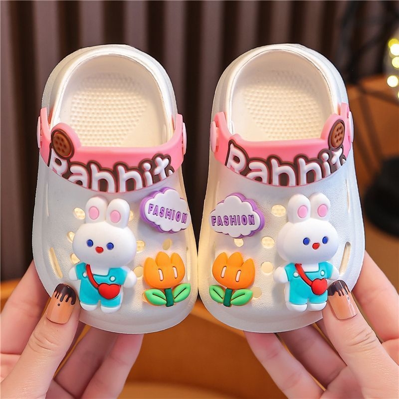 EVA Feces-Stepping Feeg Kids Slippers, 2024 Summer Indoor Parent-Child Boys Girls Sandals dh910320090