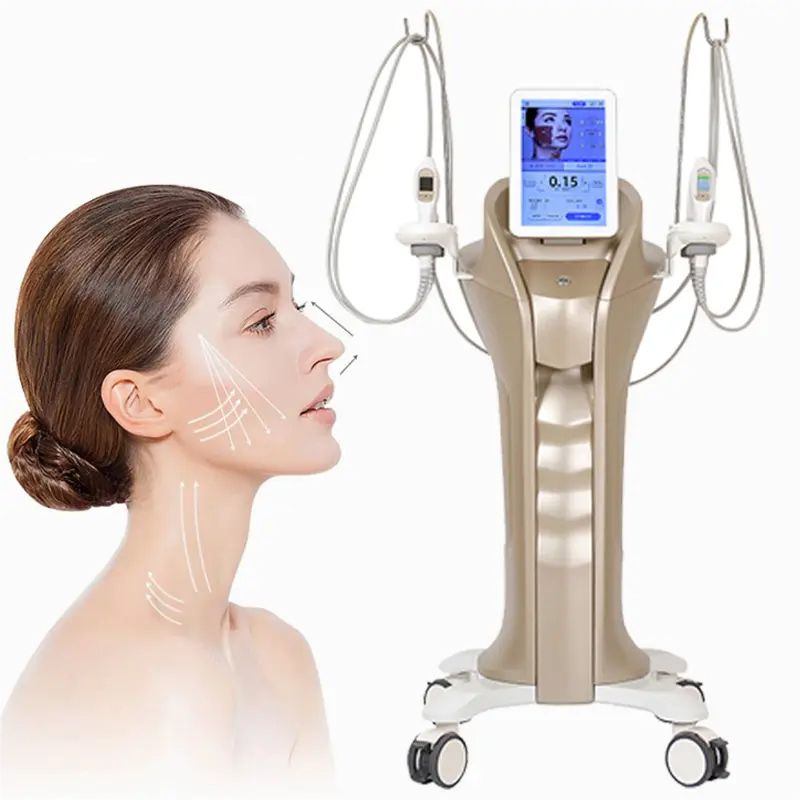Professional 4 In 1 Skin Care 10 Cartridges Hi-Fu Double Chin Removal Anti-aging Skin Tightening Beauty Machine Suitable for All Kinds Skin Use
