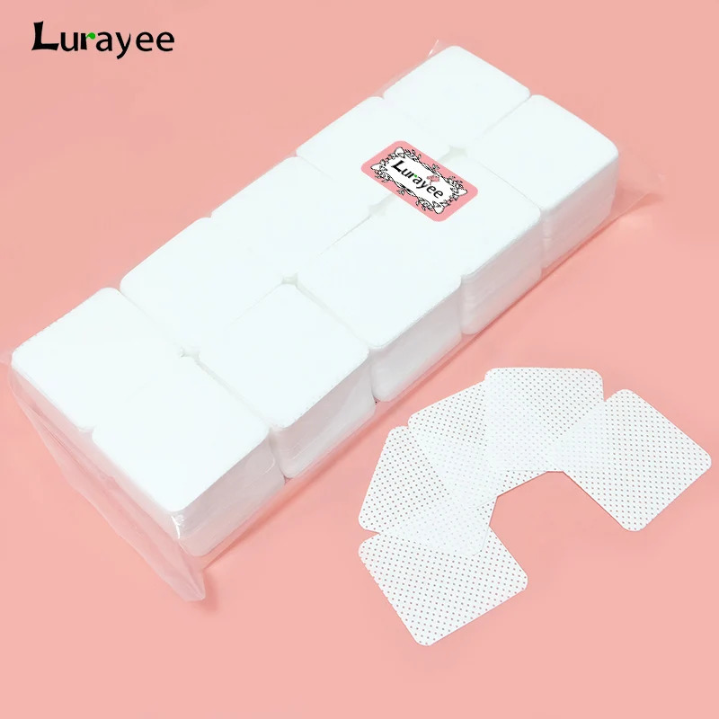1000 pcs unlined nail towel nail polish removing pad absorbs soft eyelashes extends glue cleans towel removing handle tool 240705