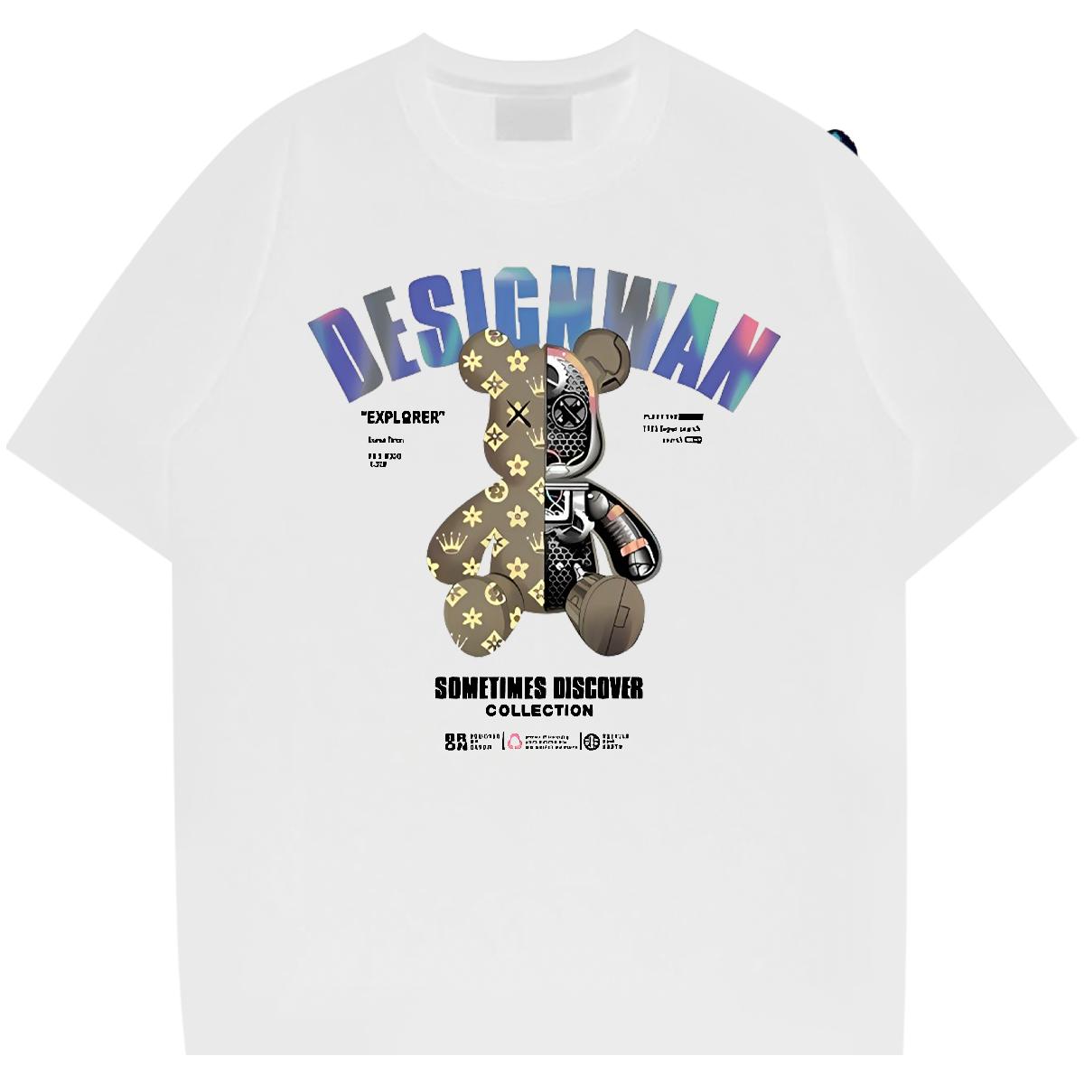 Fashion Casual Mens T Shirts Cotton Breathable Short Sleeve Home Outdoor Tshirts Oversized Wholesale Polos