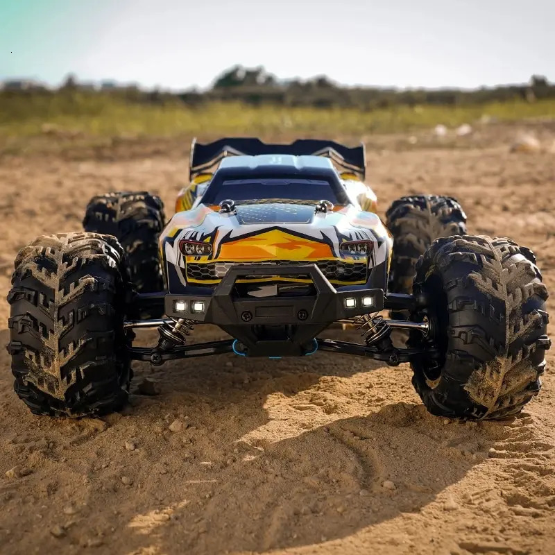 Q117 Brushless 4WD RC For Adults 1 16 70KMH HighSpeed Remote Control Car All Terrain OffRoad Truck Festival Gift 240624