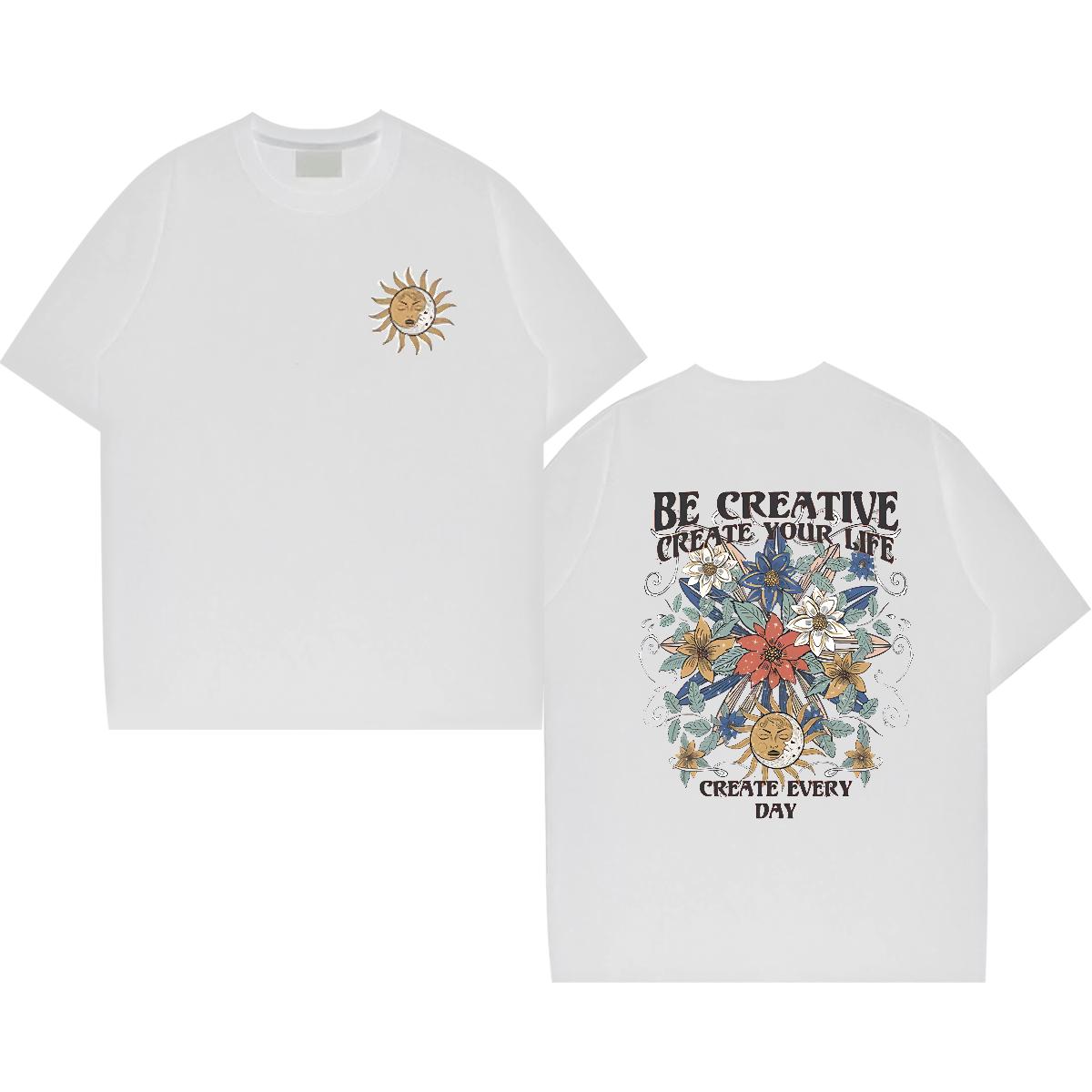 Stylist T Shirt For Man Plus Size Cartoon Tshirts Casual Daily Wear Cotton Breathable Loose Fit Top Tees