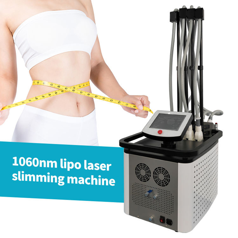 Slimming Body Sculpting Detox Massage 1060nm Lipo Diode Laser Weight Loss Cellulite Reduction Lipolysis Fat Removal Beauty CE Approved Machine