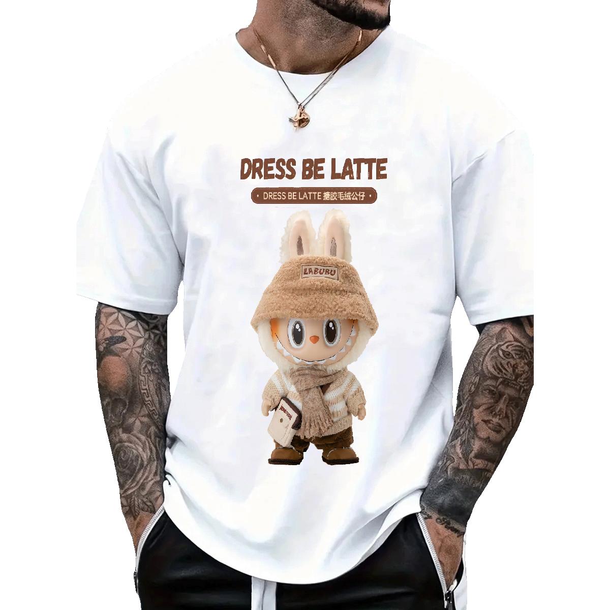 Unisex T Shirt For Man Hip Hop Short Sleeve Cotton O-Neck Men Tshirts Wholesale Graphic Wear