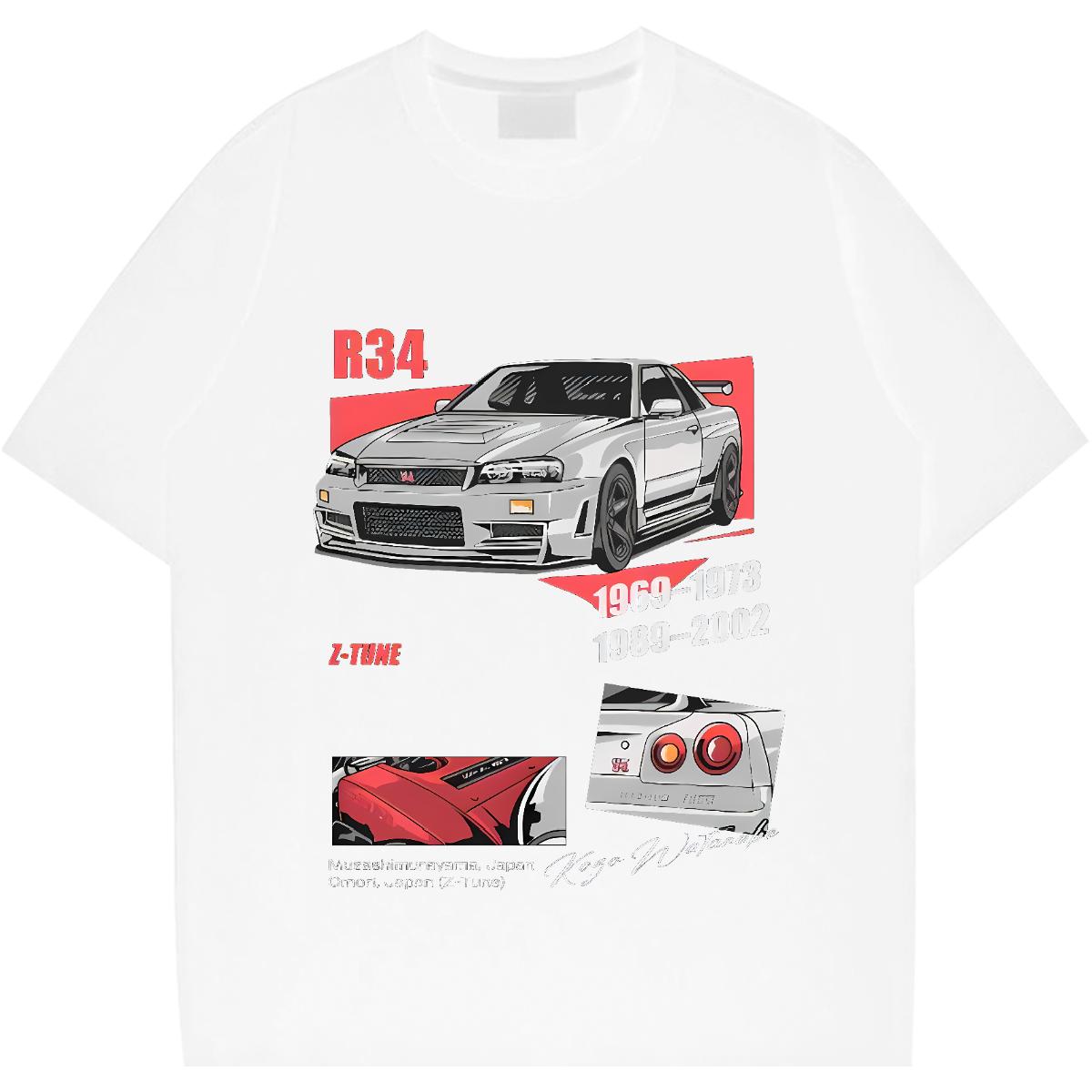 Classic Casual T-Shirts White Plus Size Street Men Tshirts O-Neck Short Sleeve Cotton Comfortable