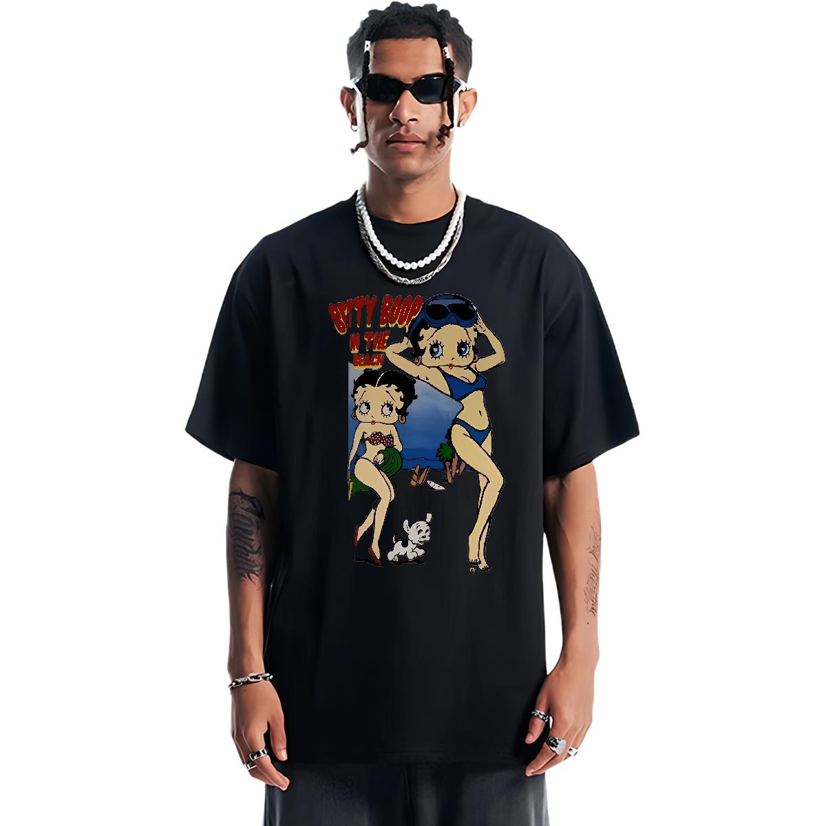 High Quality T-Shirts Daily Outfit Cotton O Neck Short Sleeves Men Clothes T-Shirt 2024 Designer Custom Print Plus Size Wear