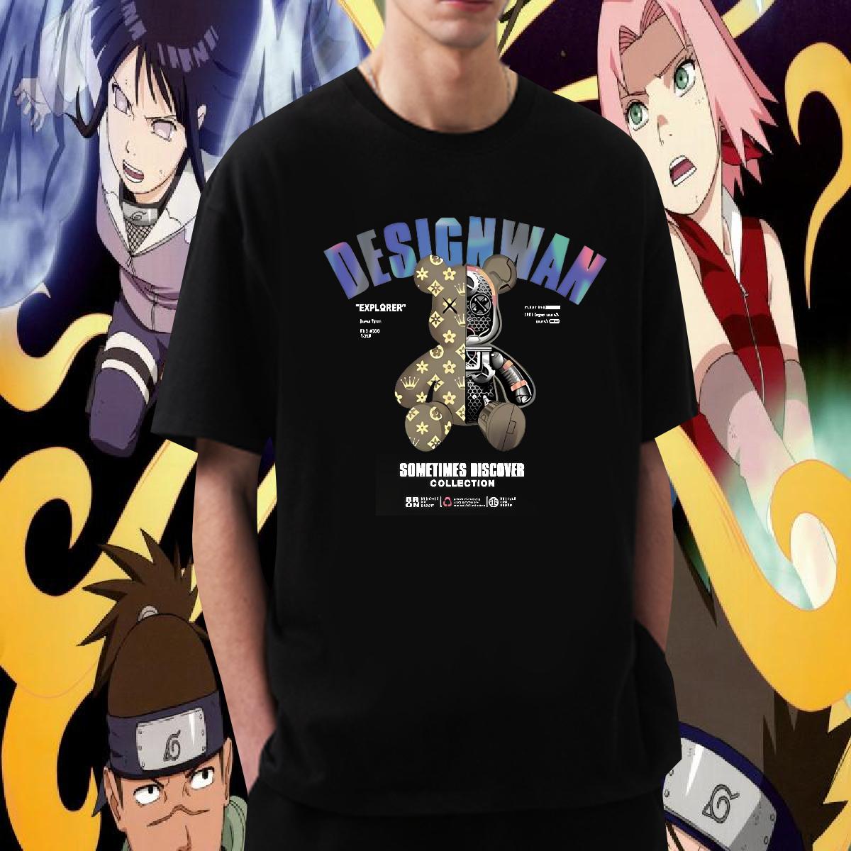 5A Mens Tshirts Short Sleeve Cotton O-Neck Hip Hop T shirt Oversized Custom Tees Shirts