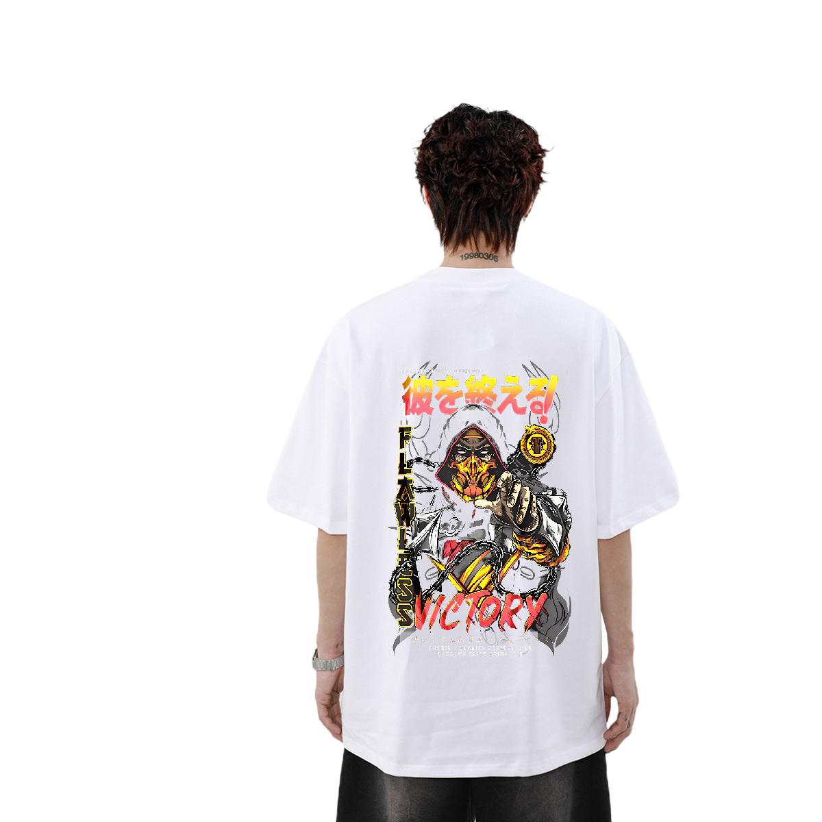 Cool Mens T Shirts Summer Casual Cotton Breathable Soft Men Tops Tees Brand Custom Print Oversized Tees Shirts