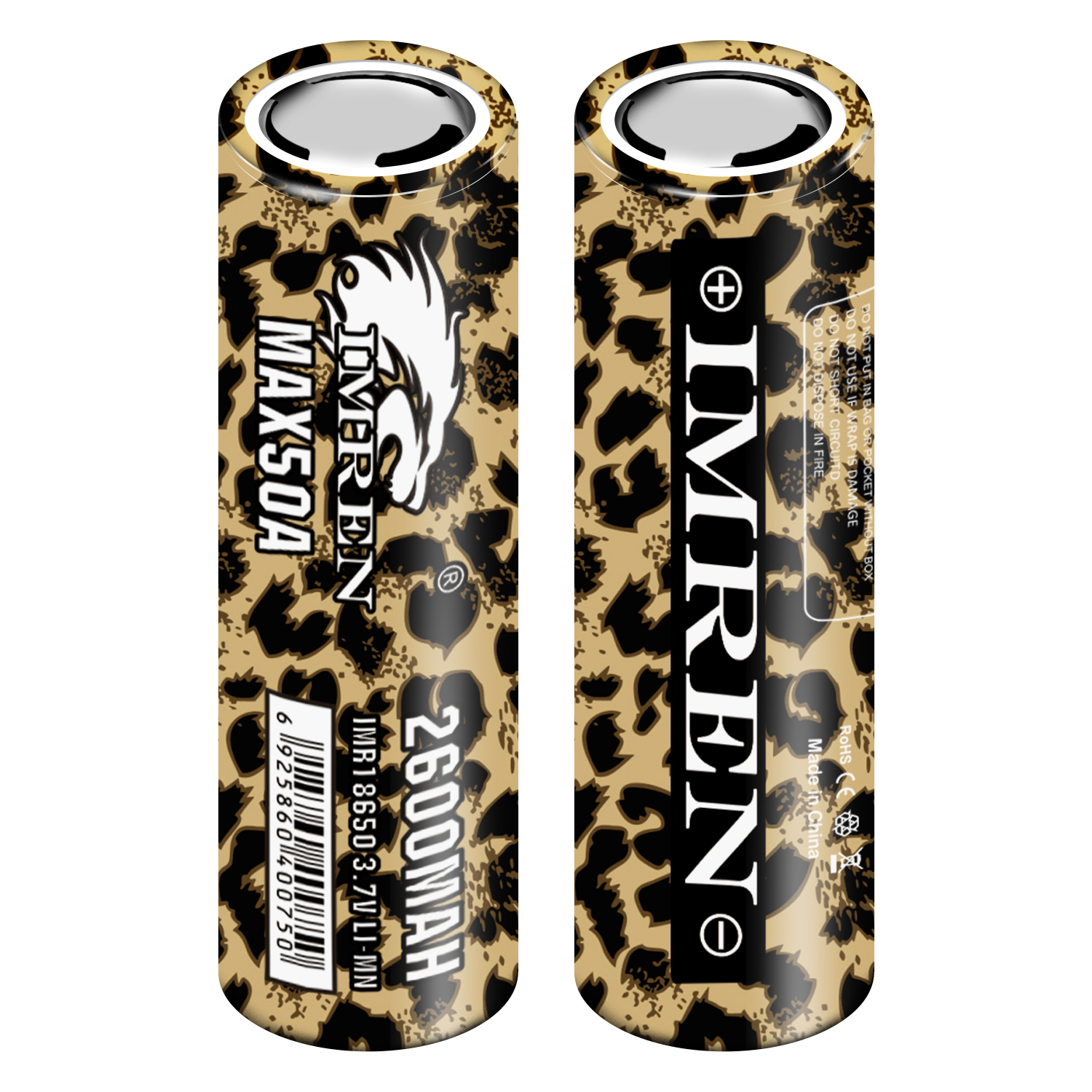 High Quality IMR 18650 Li-ion Battery Leopard 3000mAh 3.7V Max 50A IMR18650 Rechargeable Lithium