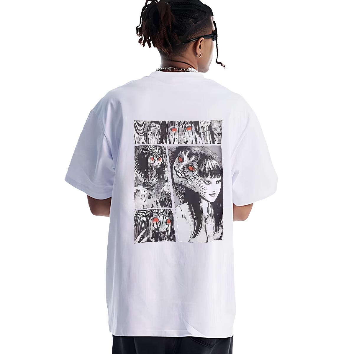 Wholesale T Shirts Men Anime Mens Tshirts Outdoor Crew Neck Cotton Breathable Designer Tops Shirt