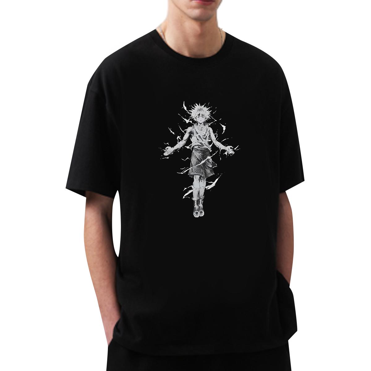 Popular Mens Tshirts 180g Cotton Sport T shirt Plus Size Cartoon Wholesale Clothes