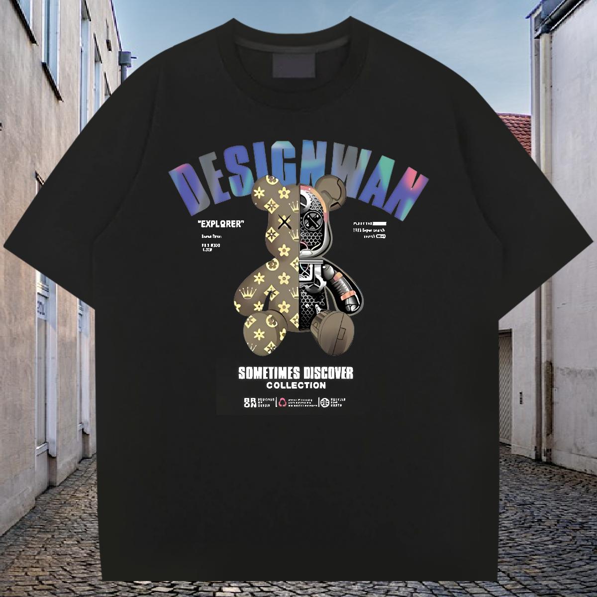 Popular Men Tees Short sleeve Cotton Soft Daily Wear T shirt Custom Printed Factory Direct Tees Shirts