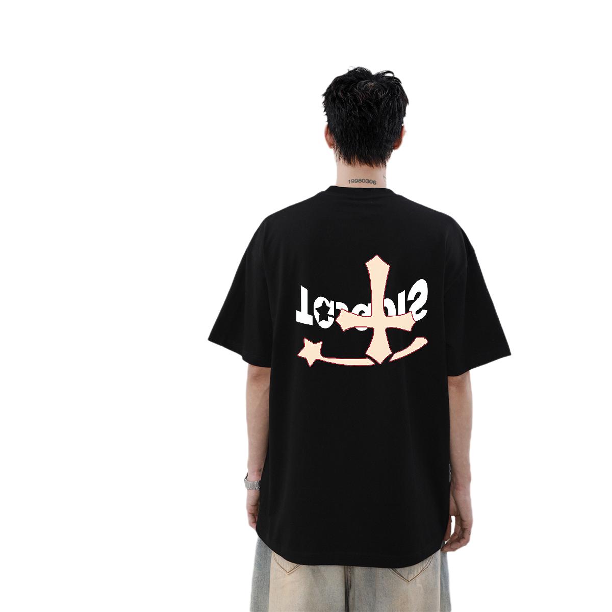 DIY Customized T Shirts Men Custom Print Oversized Mens Tshirts Outdoor 180g Cotton Classic Tops Shirt