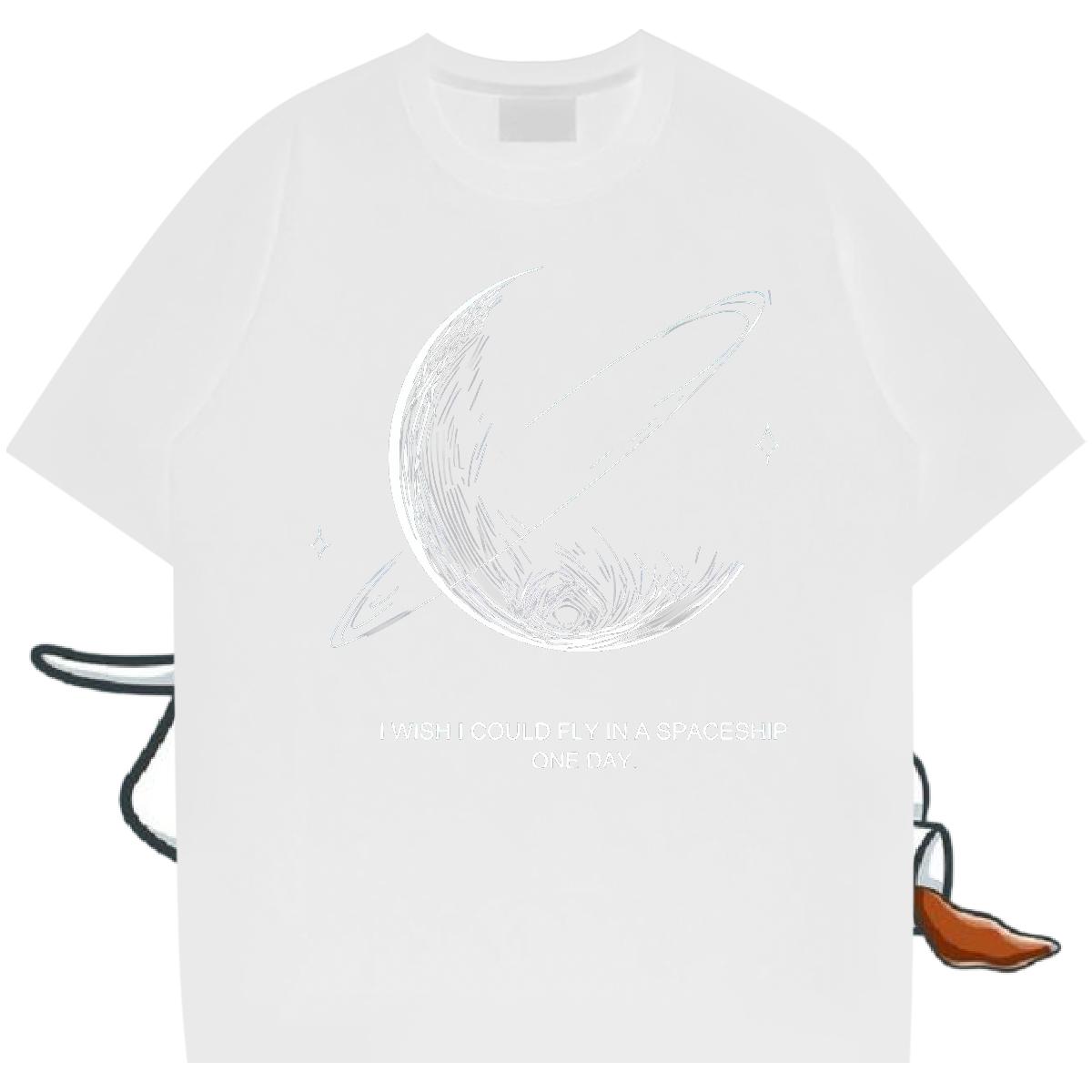 2024 Summer Man T Shirts Custom Cartoon Street Wear Men Tees Breathable Short Sleeve 5A