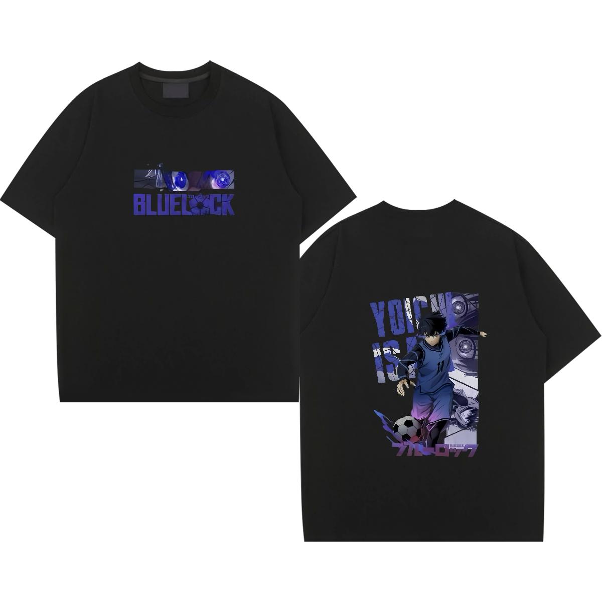 Loose Fit T Shirts Men Home Outdoor Cotton O Neck Short Sleeves Men Tees Fashion New Anime Print Clothings