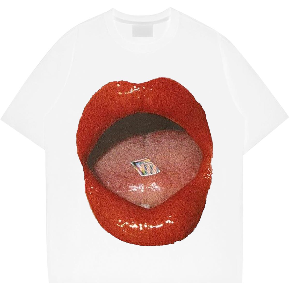 Loose Fit T-Shirts for Men Street wear Hip Hop Cotton Breathable Short Sleeve Couples T Shirts Factory Direct White Plus Size Tops Tees