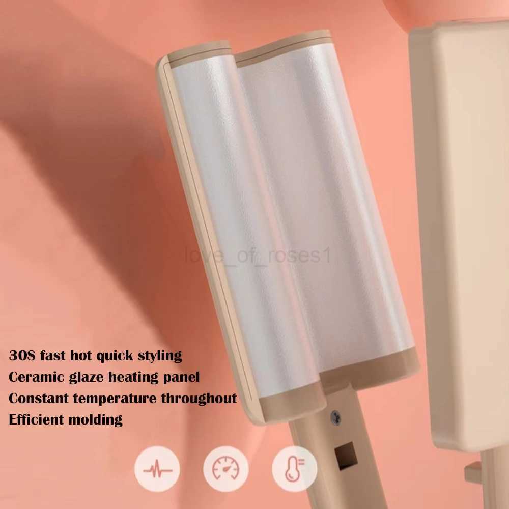 26mm Rolls Curling Irons Ceramic Hair Curler For Beach Waves Curling Hair Crimper Waver Hair Styling ToolsZ240709