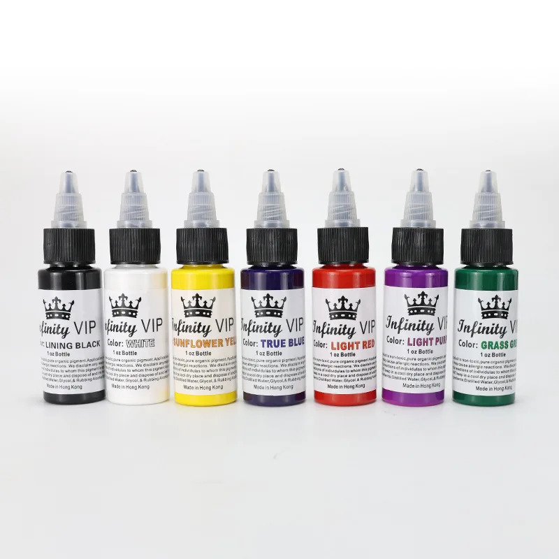 30ML/bottle professional tattoo pigment ink safety semi anent makeup tattoo pigment body beauty products 240705